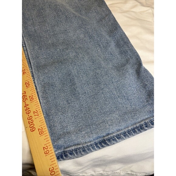 Hollister Curvy Ultra High Rise Dad Jean  Vintage Stretch 3R 26/31 Light Wash - Picture 7 of 13